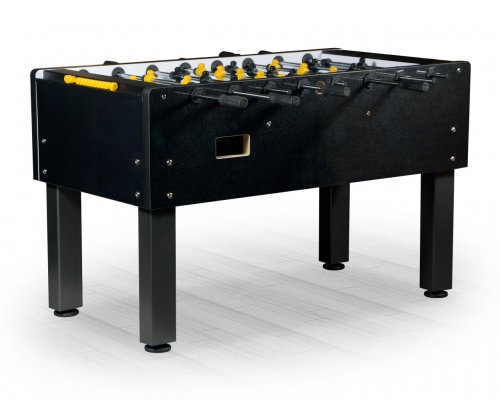 Игровой стол - футбол WBC  "Marsel" (144x76x90см, черный)